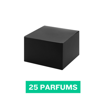 Lot de 25 parfums.